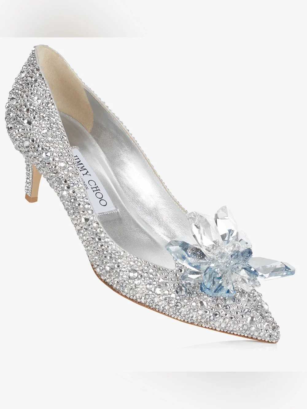 New Jimmy Choo Allure Crystal Covered Pointy Toe Pumps $4,900 38 - Picture 1 of 15